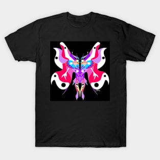 the mothman monster ecopop in fairy armor of death T-Shirt